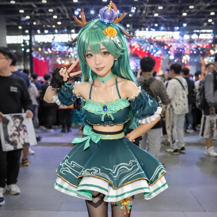 漫展 Cosplayer 肖像 generated from a GPT Image 2 prompt