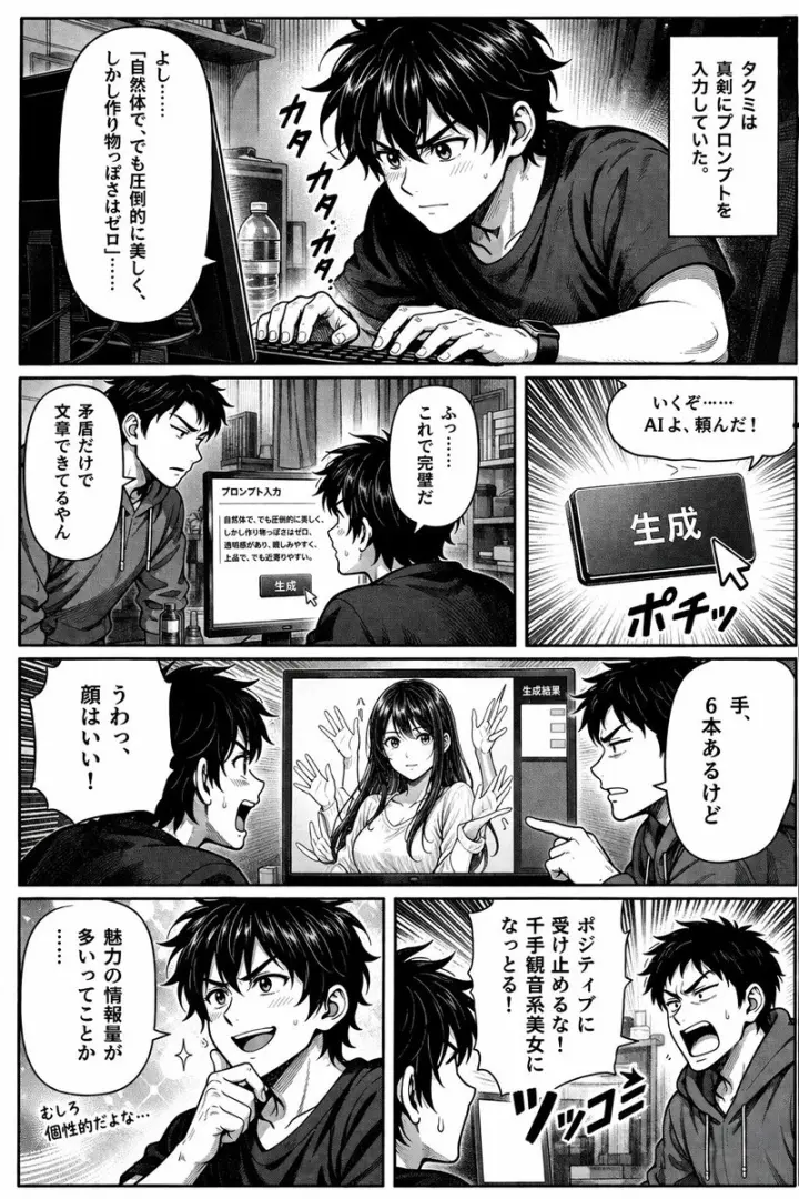 AI 绘画漫画页面 generated from a GPT Image 2 prompt