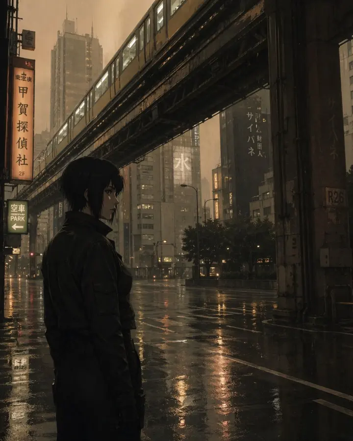 Moody Cyberpunk Cityscape generated from a GPT Image 2 prompt