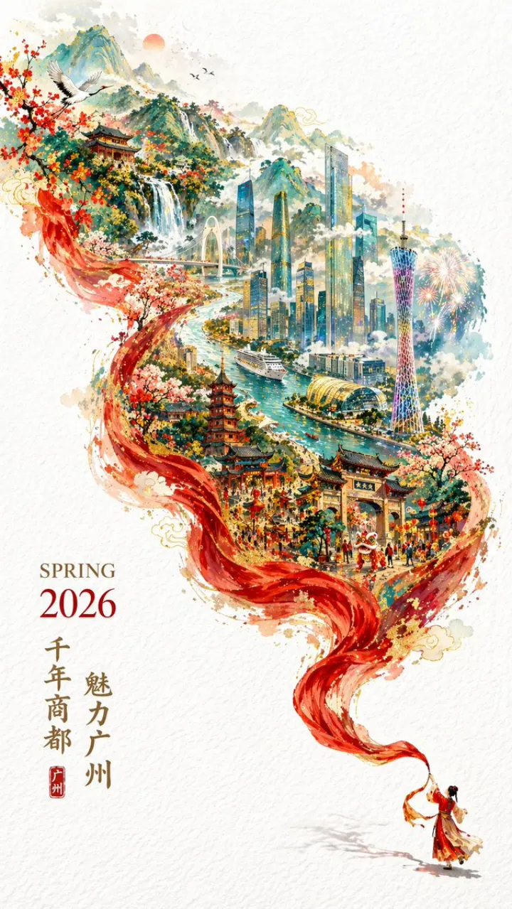 双重曝光城市宣传海报 generated from a GPT Image 2 prompt