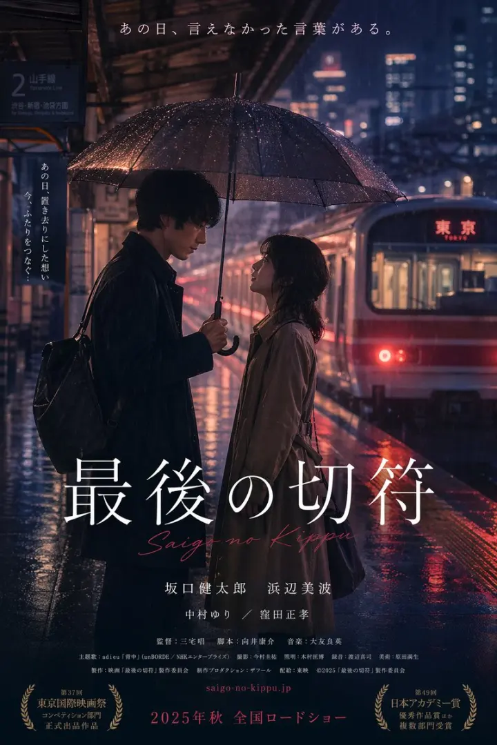 Cinematic Japanese Romance Movie Poster generated from a GPT Image 2 prompt
