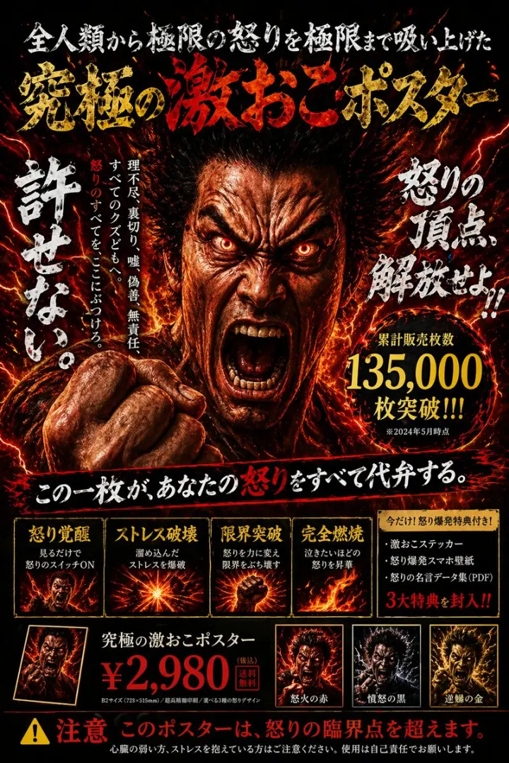 Intense Japanese Promotional Poster generated from a GPT Image 2 prompt