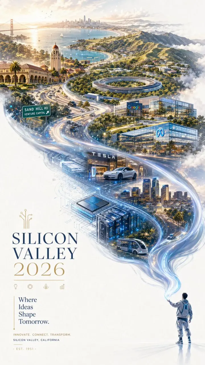 Silicon Valley 2026 Promo Poster generated from a GPT Image 2 prompt