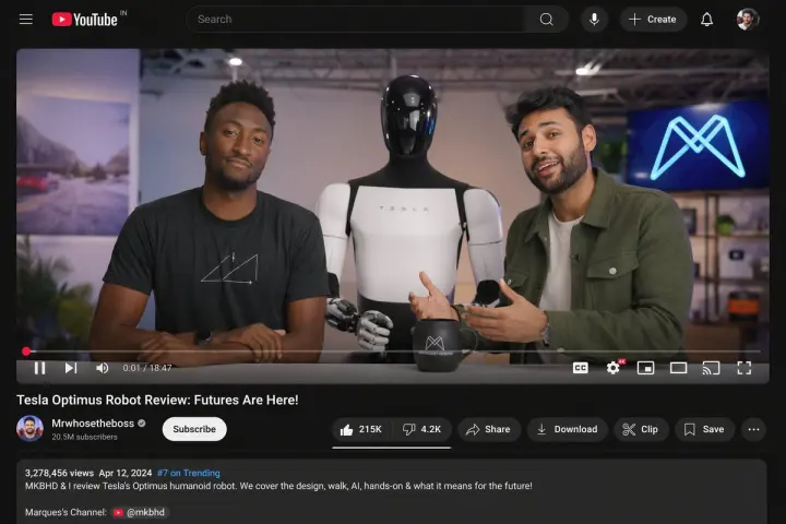 YouTube 视频界面模型 generated from a GPT Image 2 prompt
