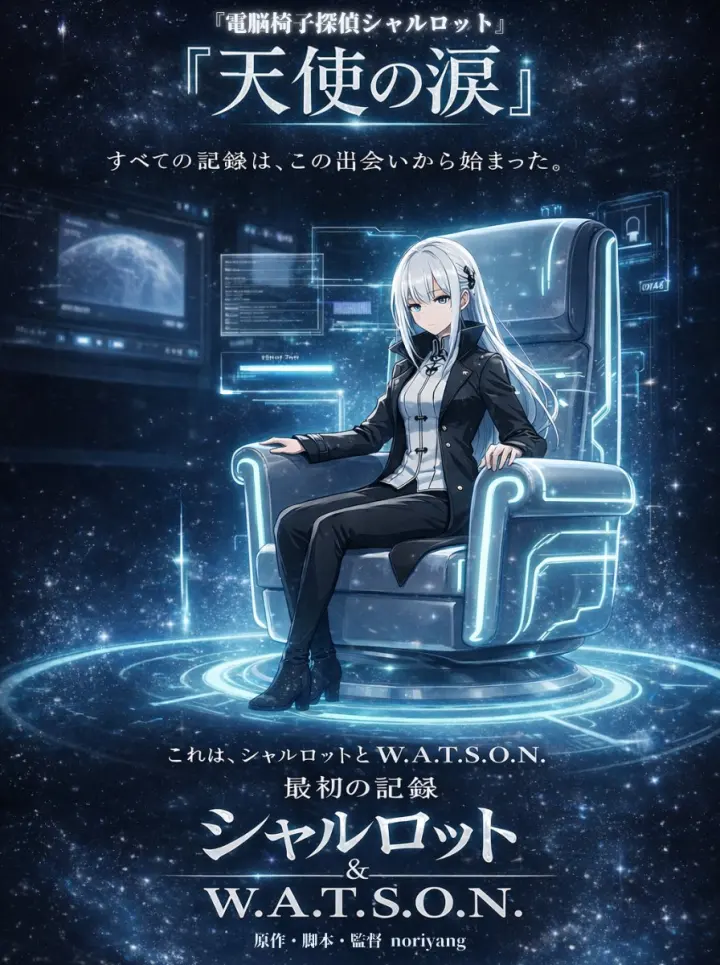Sci-Fi Anime Detective Poster generated from a GPT Image 2 prompt