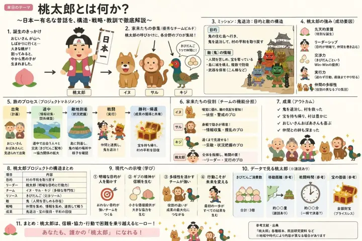 Momotaro Explainer Slide AI UI prompt example