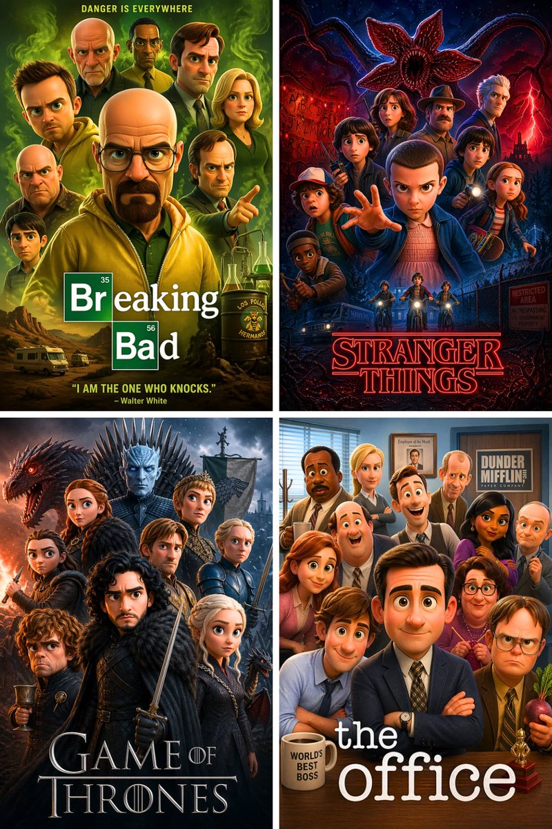 Pixar 3D CGI animated movie GPT Image 2 poster design prompt example