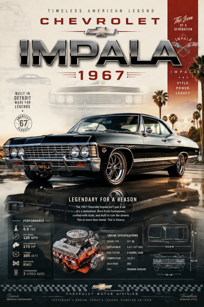 Epic premium automotive poster CAR GPT Image 2 poster design prompt example