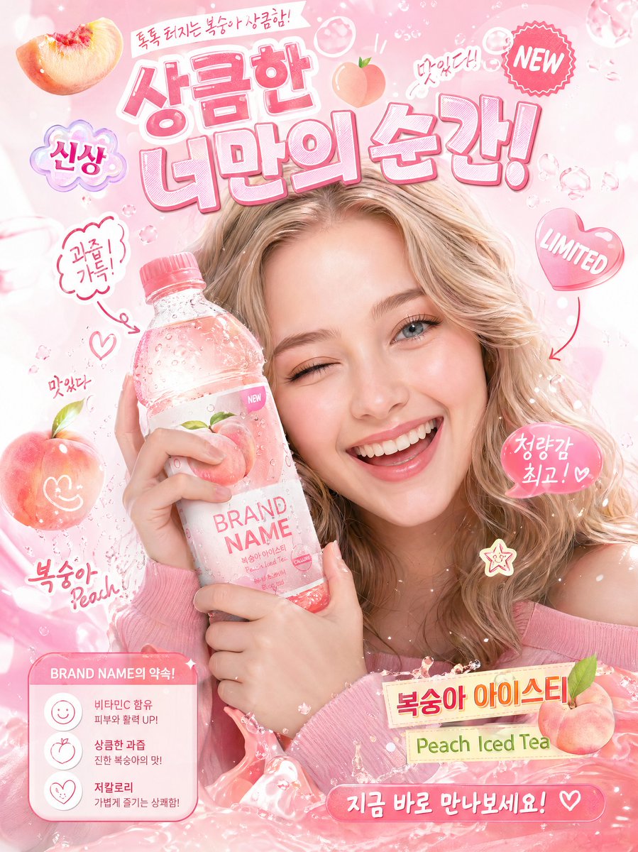 High-quality interactive Korean-style poster cheerful GPT Image 2 poster design prompt example