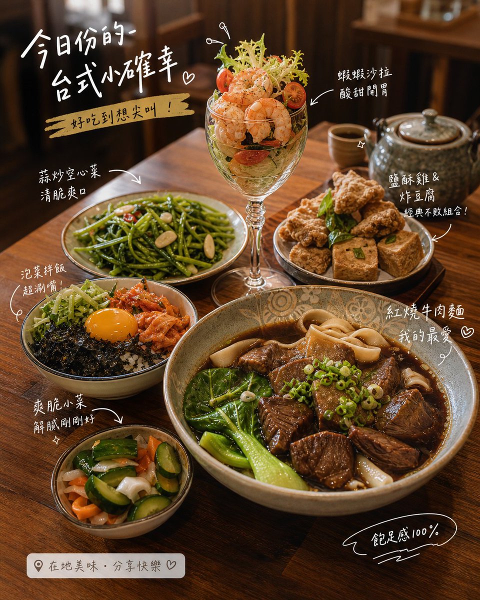 Cozy restaurant table filled vibrant GPT Image 2 document prompt example
