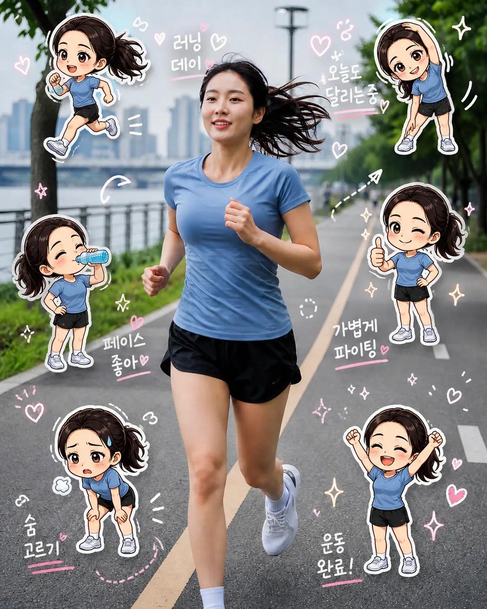 High-quality chibi clone sticker diary GPT Image 2 document prompt example