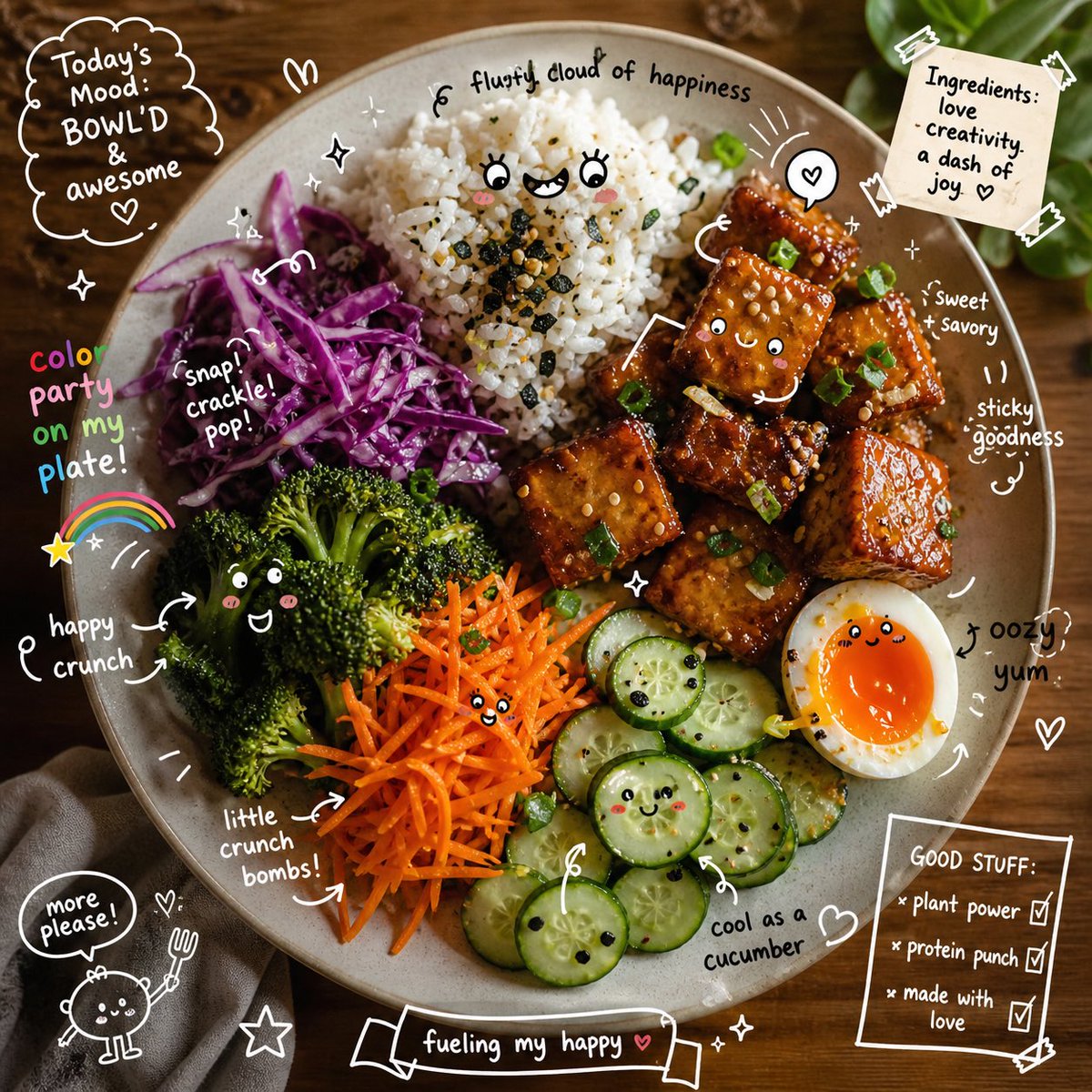 Playful Food Story Style top-down GPT Image 2 document prompt example