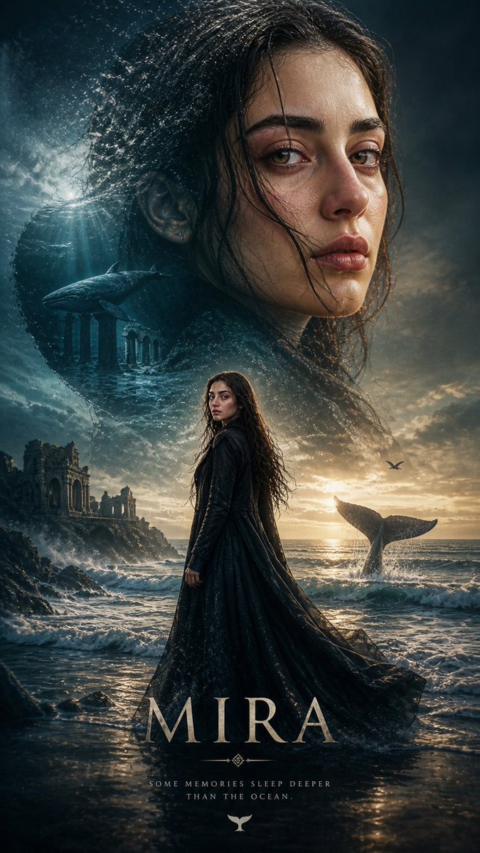 Cinematic character poster titled MIRA GPT Image 2 poster design prompt example