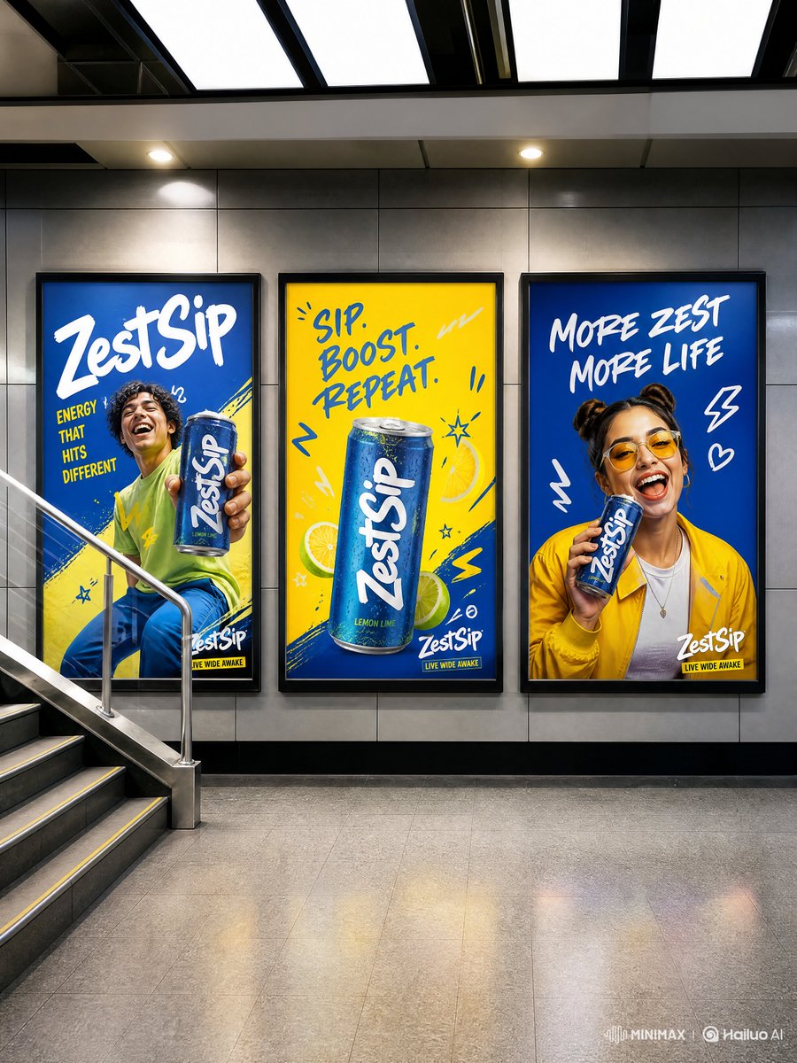 Realistic modern transit-station advertising scene GPT Image 2 poster design prompt example
