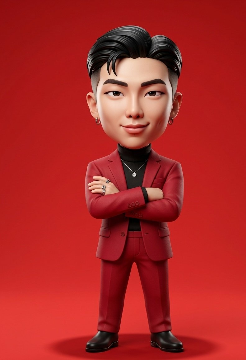 Ultra-detailed 3D caricature toy style GPT Image 2 portrait prompt example