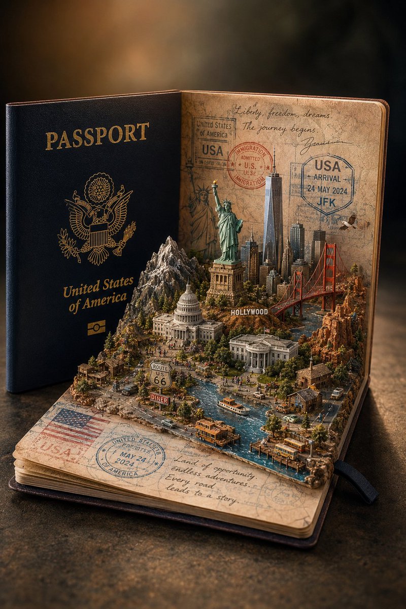 Ultra-detailed cinematic miniature diorama open GPT Image 2 poster design prompt example