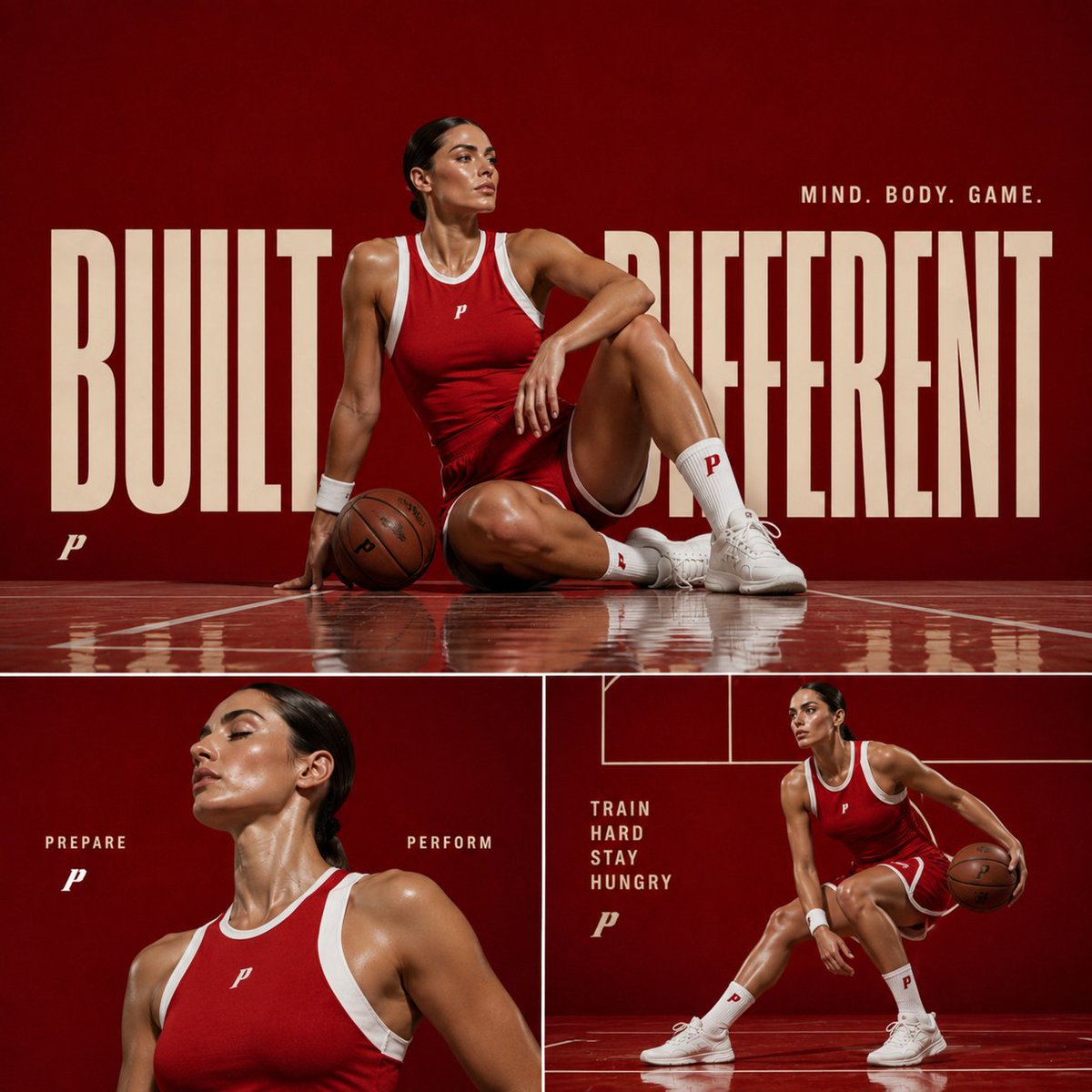 Ultra-premium sports editorial poster collage GPT Image 2 poster design prompt example
