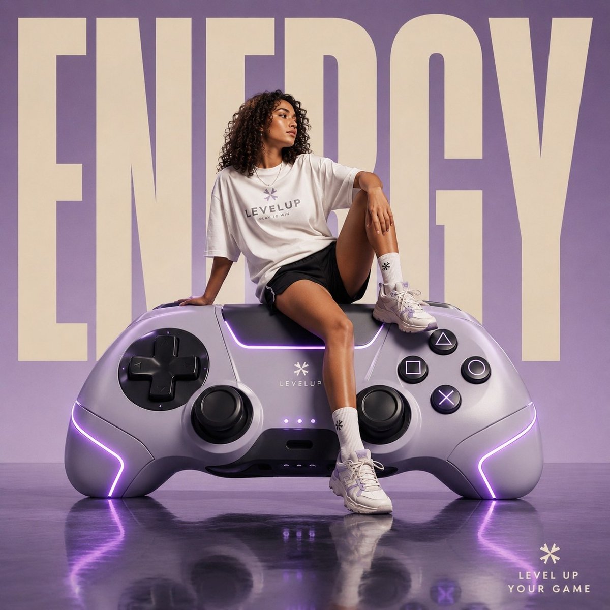 Luxury futuristic streetwear campaign poster GPT Image 2 poster design prompt example
