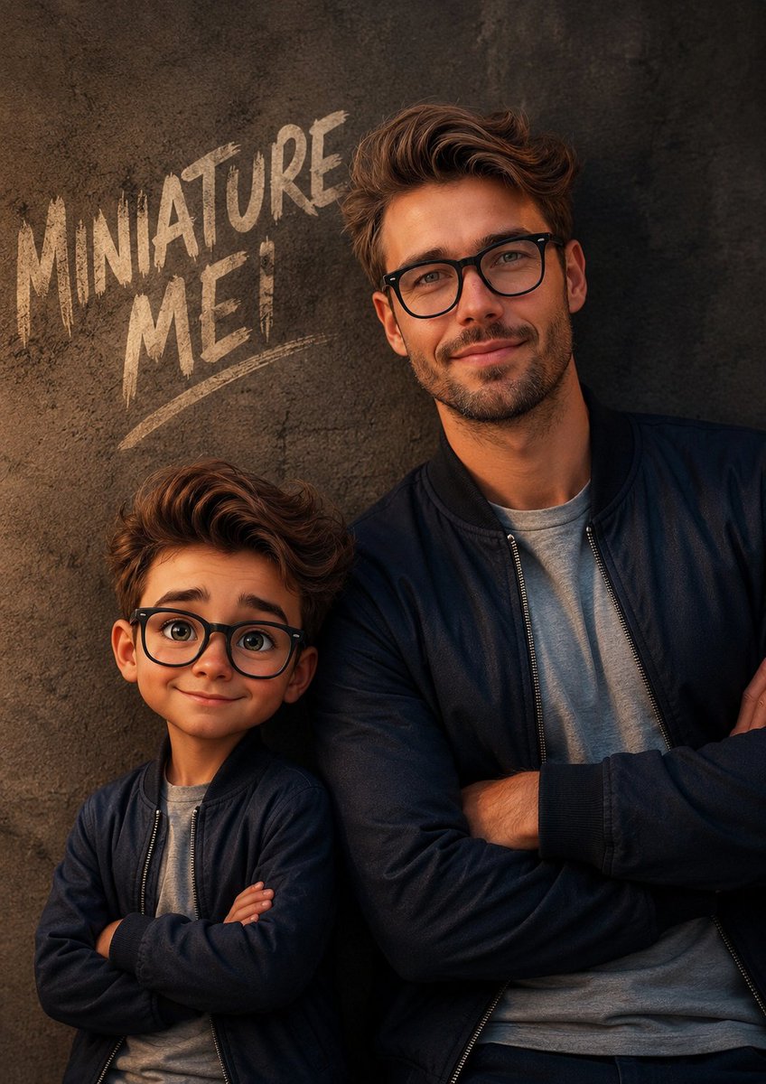 CINEMATIC PORTRAIT Boy his MINIATURE GPT Image 2 document prompt example