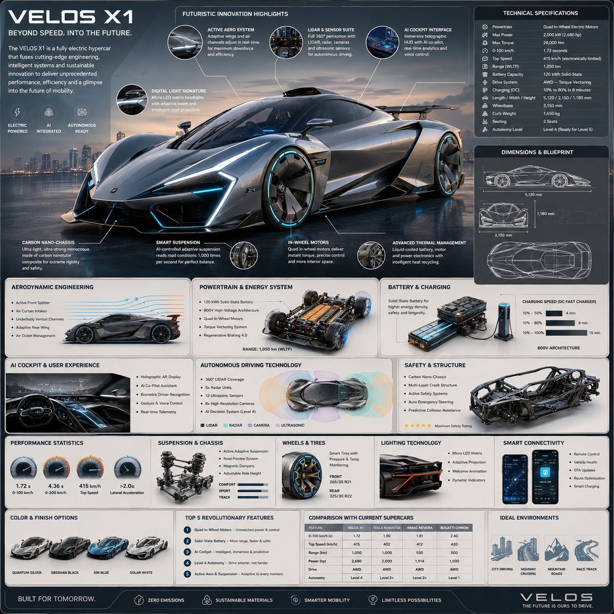 Premium square reference-style futuristic automotive GPT Image 2 poster design prompt example
