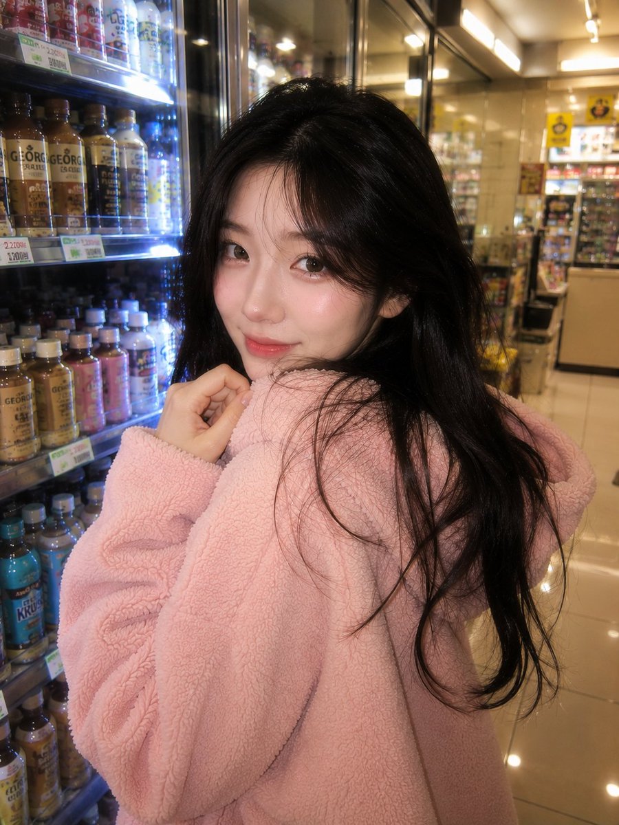 Ultra-realistic cozy Korean convenience store GPT Image 2 portrait prompt example
