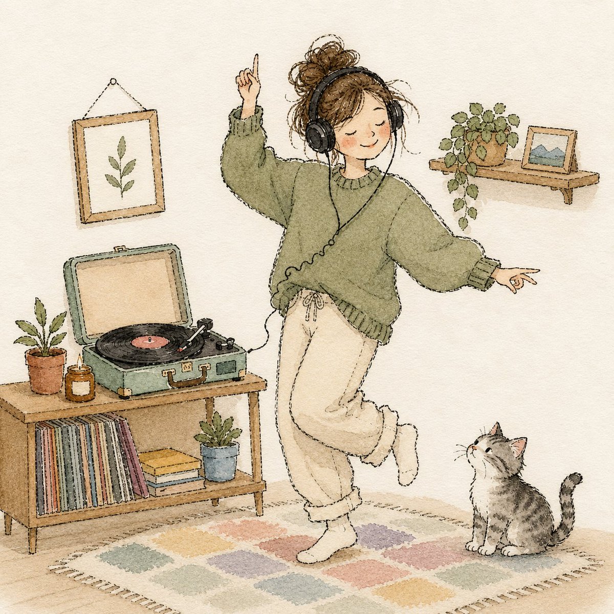 Style soft watercolor storybook illustration GPT Image 2 poster design prompt example