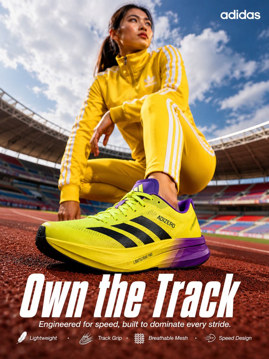 High-impact cinematic sports advertising poster GPT Image 2 poster design prompt example