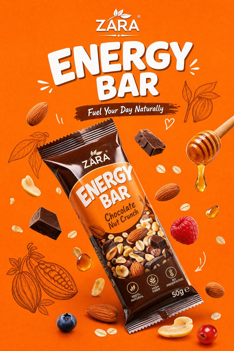 Premium FMCG snack-product advertising poster GPT Image 2 poster design prompt example