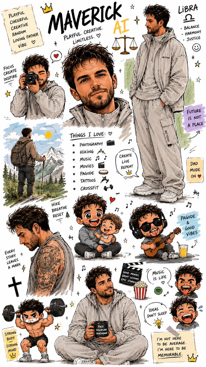 Please describe character Maverick AI GPT Image 2 concept art prompt example