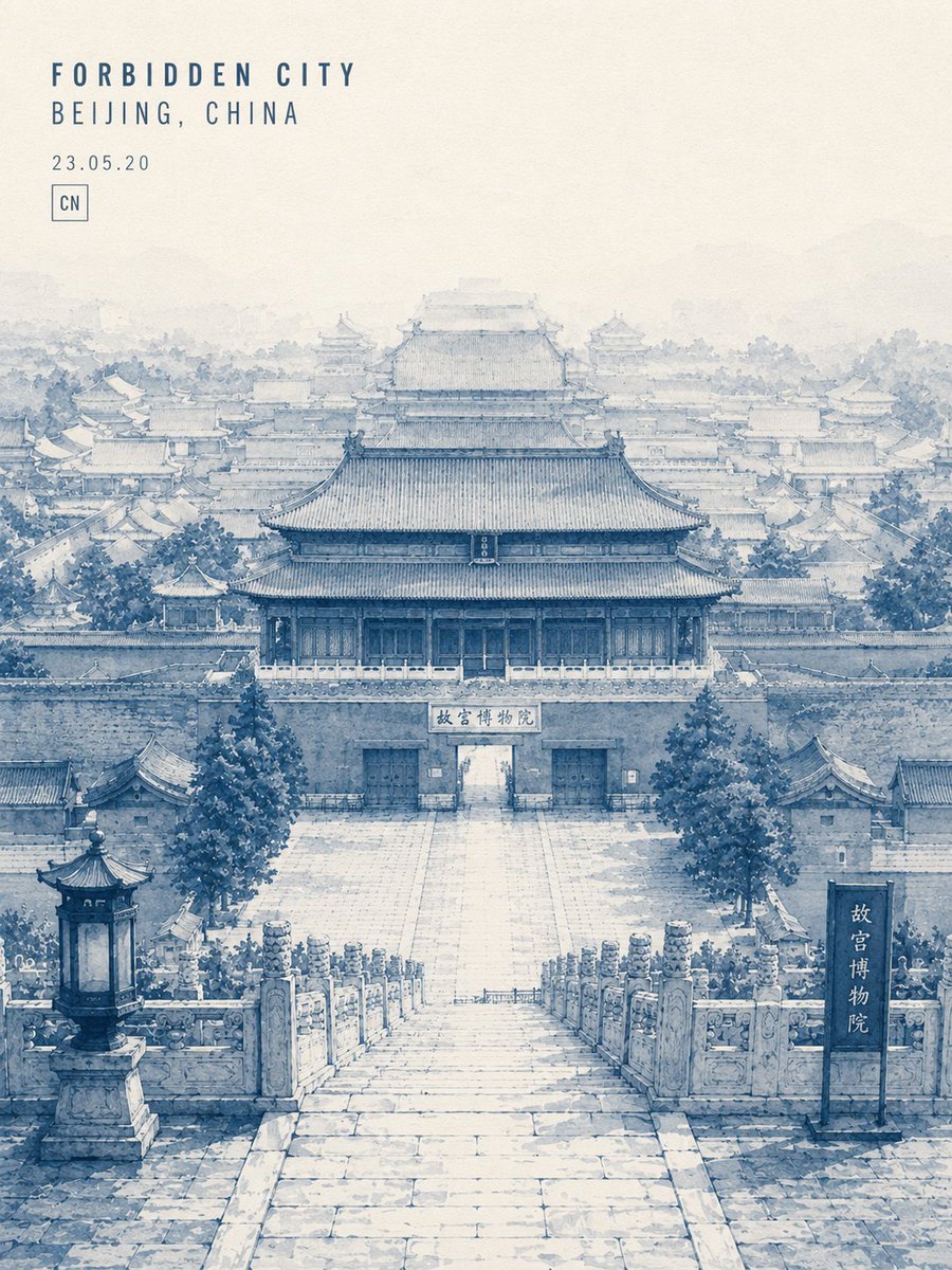 Minimalist ultra-high-resolution editorial travel poster GPT Image 2 poster design prompt example
