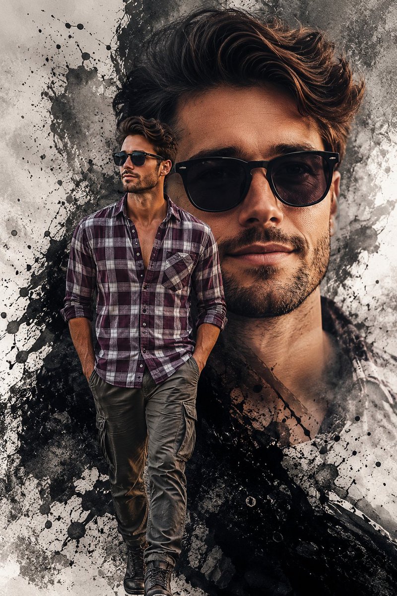 Give exact same face 8k GPT Image 2 poster design prompt example